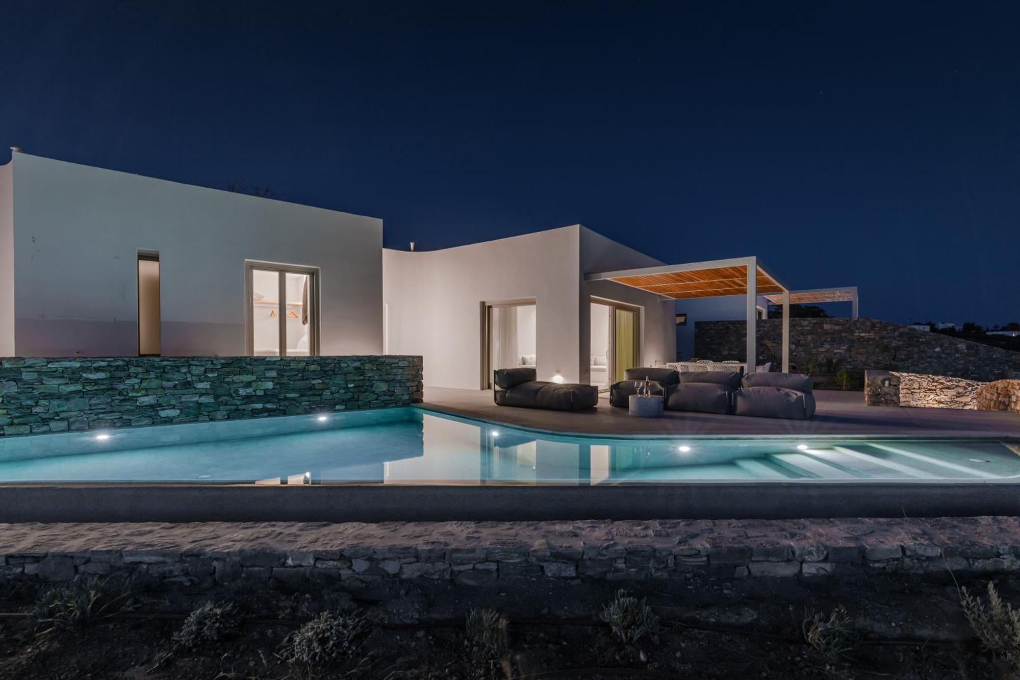 Melora Villas Paros Angairia Ngoại thất bức ảnh